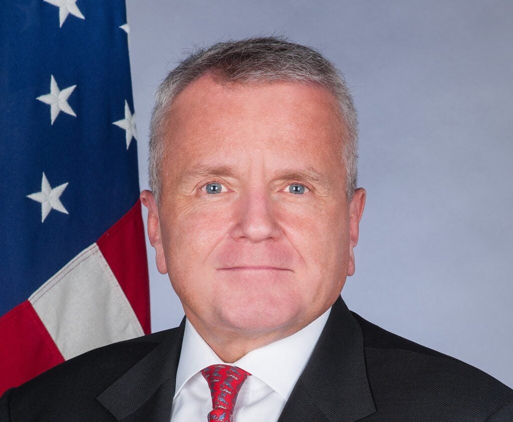 Formal portrait of Ambassador Sullivan